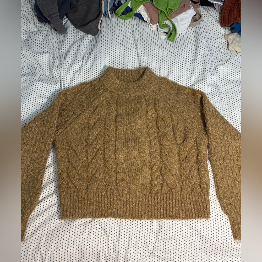 Universal Thread Women's Brown Turtleneck Sweater